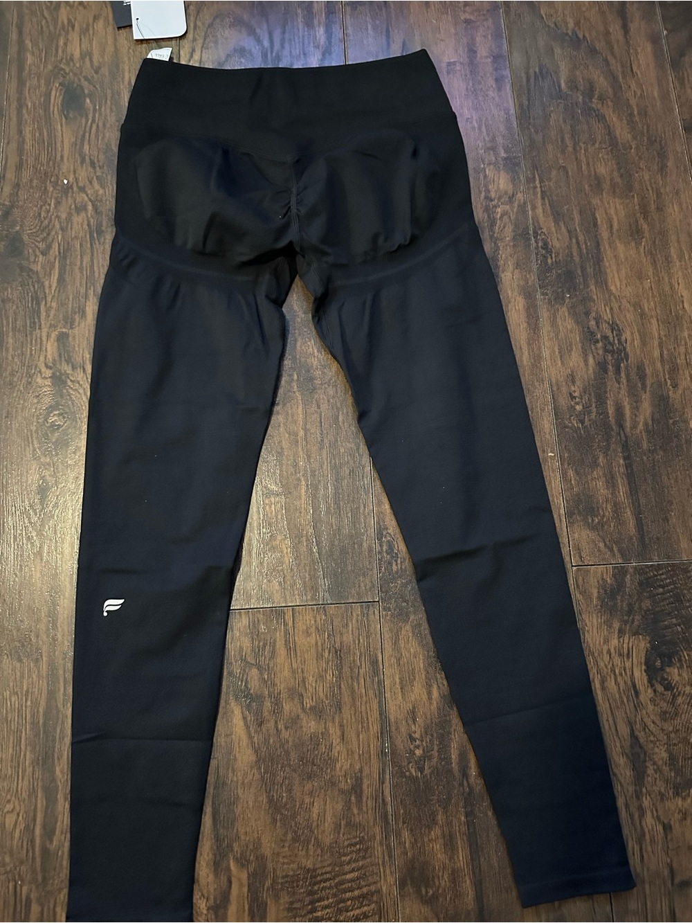 Fabletics Black High-Waist Kids Leggings